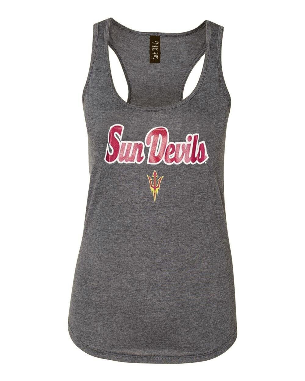 Arizona State Sun Devils 5th & Ocean NCAA Women's Bi Blend Jersey Tank Top
